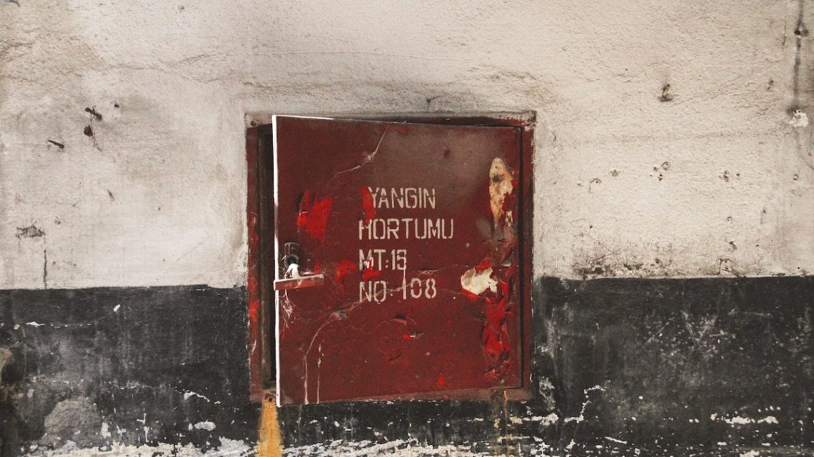 a sign on a wall